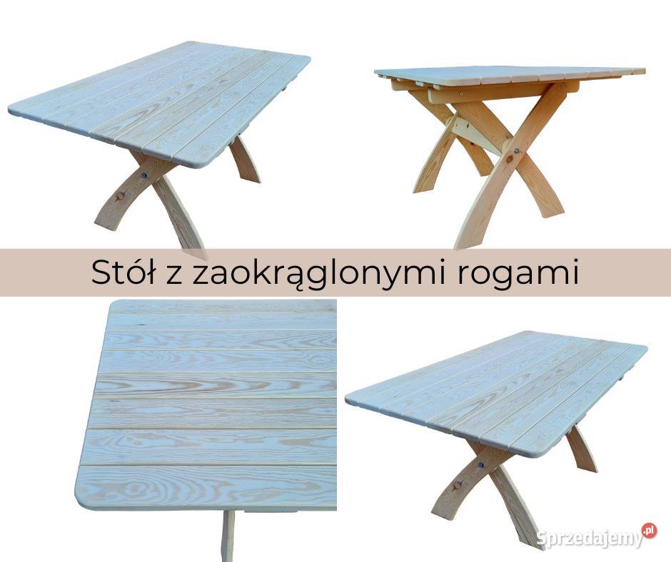 Komplet mebli 6 krzeseł stół owalny typ X lamel śląskie Kalety sprzedam