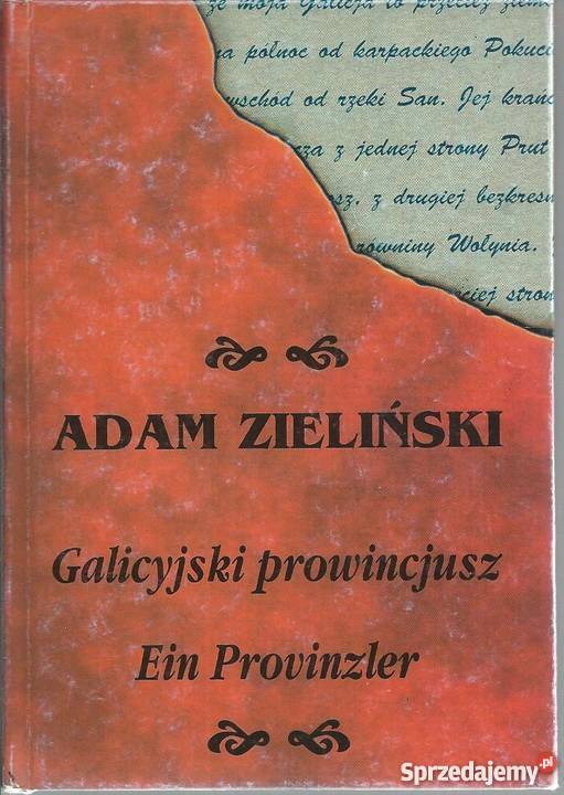 GALICYJSKI PROWINCJUSZ ZIELIŃSKI ADAM podkarpackie