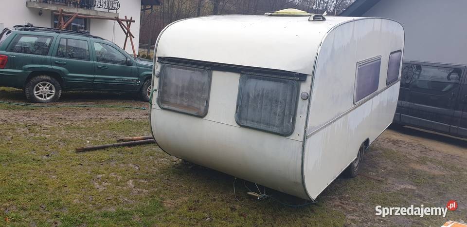 Przyczepa kempingowa z hamulcem najazdowym 5m Szufnarowa