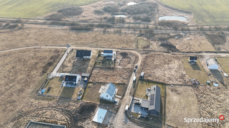 Twój dom tu stoi jeszcze go nie ma budowlana Bobolin sprzedam