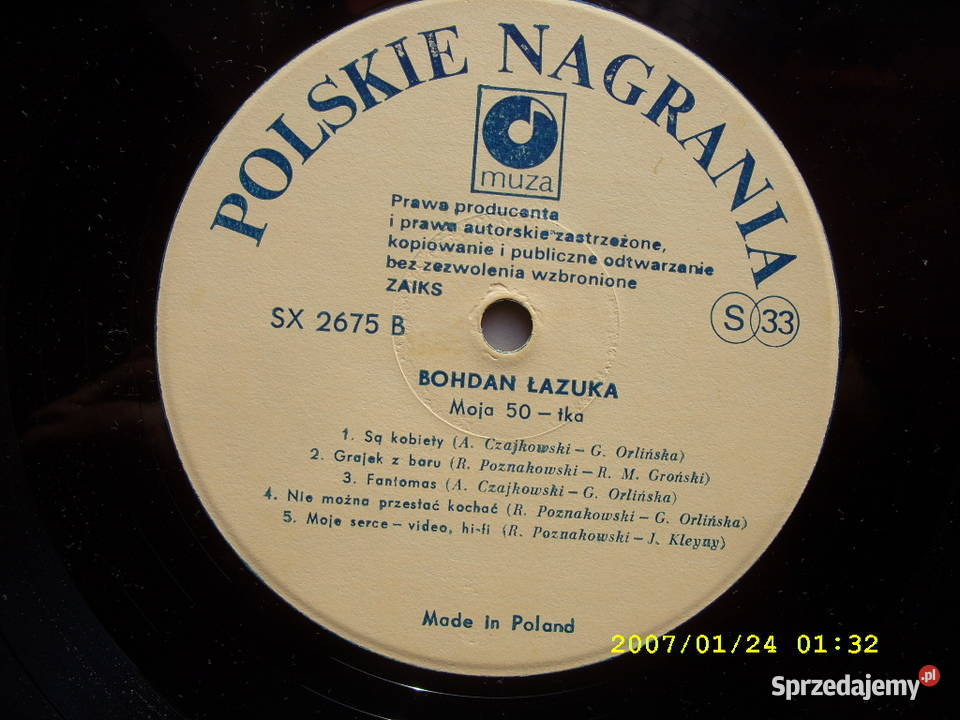 LP pop BOHDAN ŁAZUKA 4 PLYTY WINYLOWE płyta winylowa Wołów