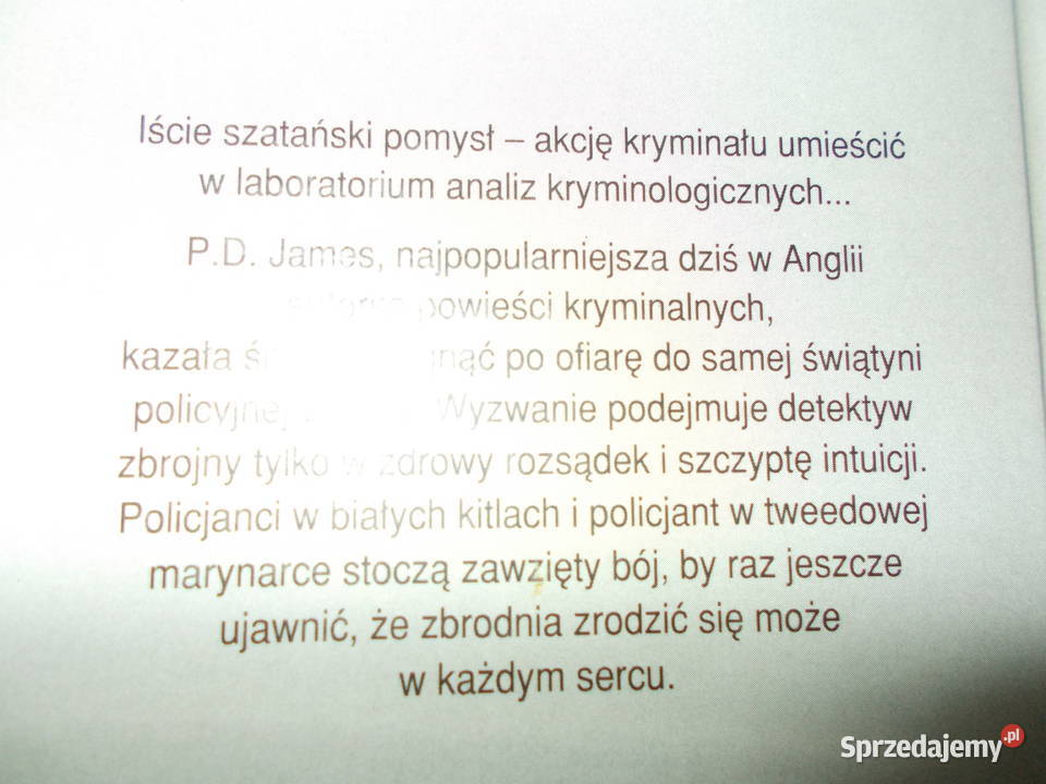 PDJames Śmierć każdego dnia Głubczyce