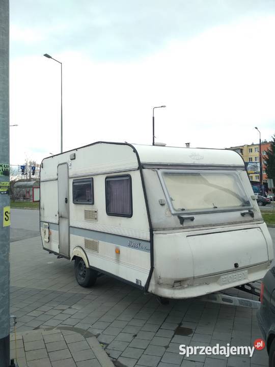 Zarejestrowana przyczepa kempingowa Hobby lubelskie Krasnystaw