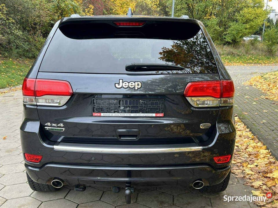 Jeep Grand Cherokee Jeep Grand Cherokee Overland regulowane zawieszenie Grand Cherokee wielkopolskie Gostyń