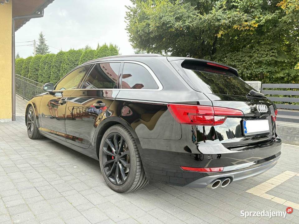 Audi A4 20 TDI 190 STronic SLine 2016 r Panoram Bystra Podhalańska