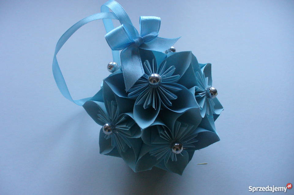 BOMBKI OZDOBY ŚWIĄTECZNE ORIGAMI KOMPLET 6 Brzozów