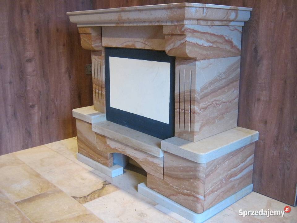 Obudowa obudowy kominka kominkowe z kamienia Radomsko sprzedam