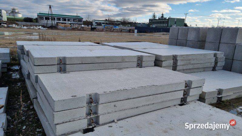 Płyty betonowe drogowe 1,5x3m