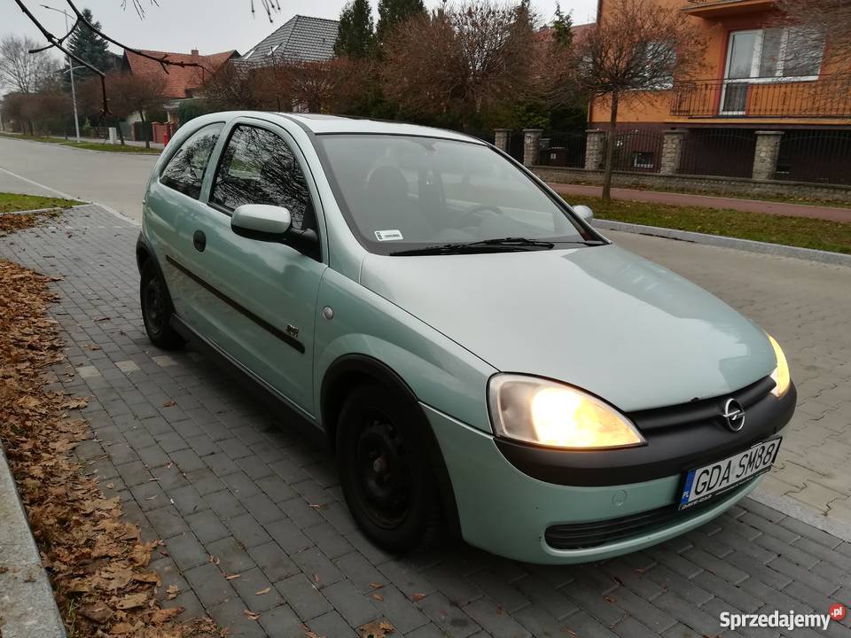 Opel Corsa 14 16v Sport 2001 aluminiowe felgi Pruszcz Gdański