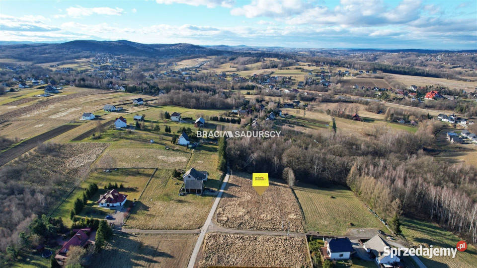 Grunt 1100m2 Krzyszkowice asfalt