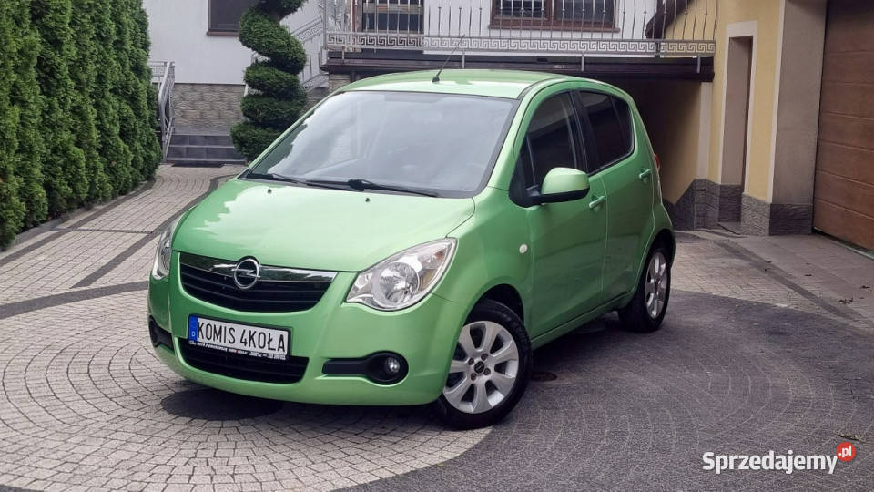 Opel Agila SERWISOWANY Wzorowy Stan Klima zielony Płońsk