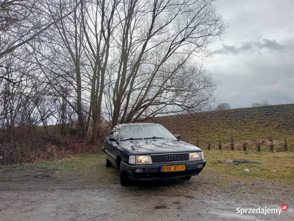 Audi 100 C3 18 90 1986r Zabytek Żółte blachy sprowadzony