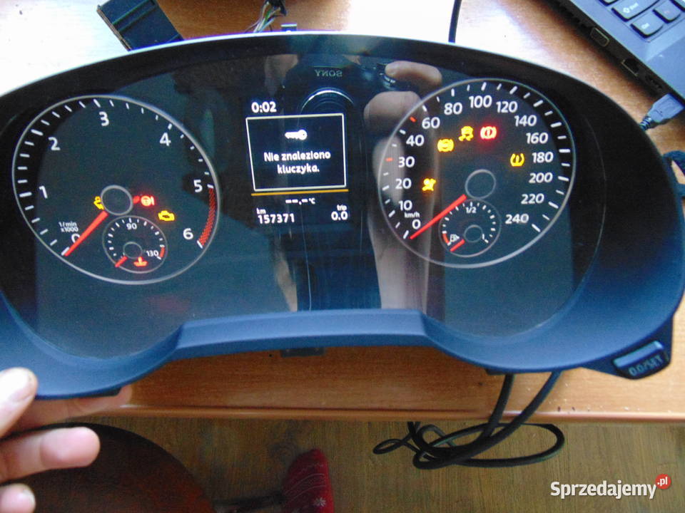 vw sharan 7N seat alhambra licznik kolor menu 3D Bochnia