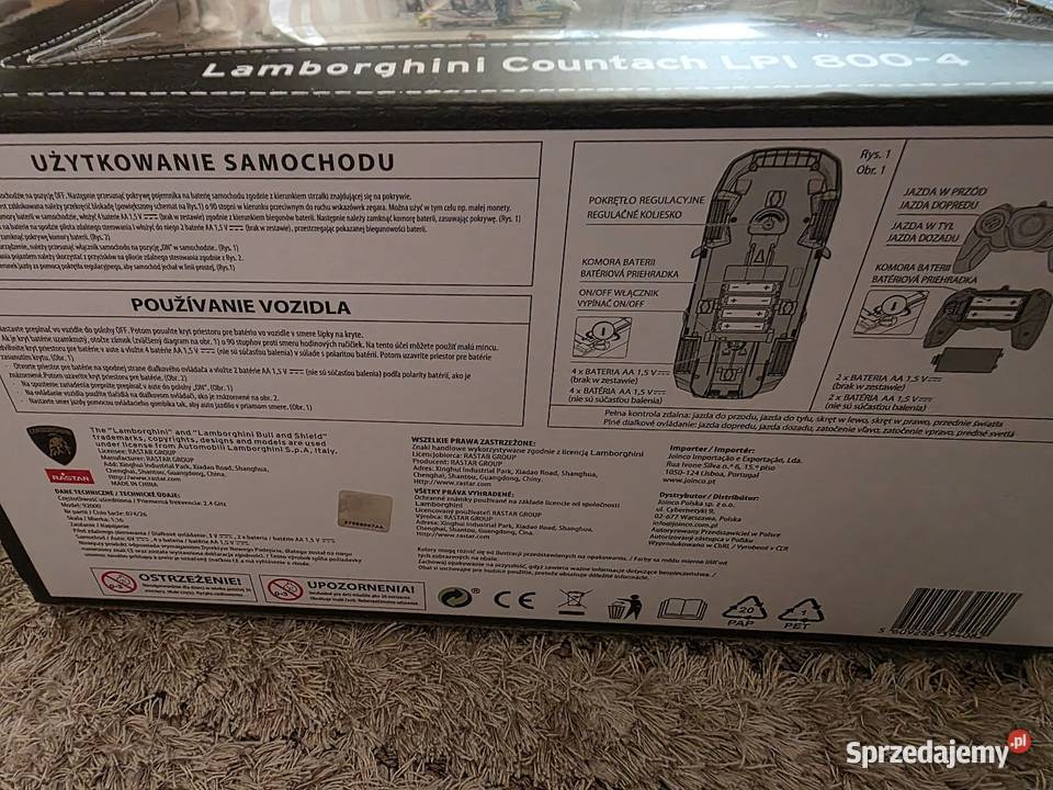Samochód Zdalnie sterowany Lamborghini Aventador Dla Dziecka Białystok