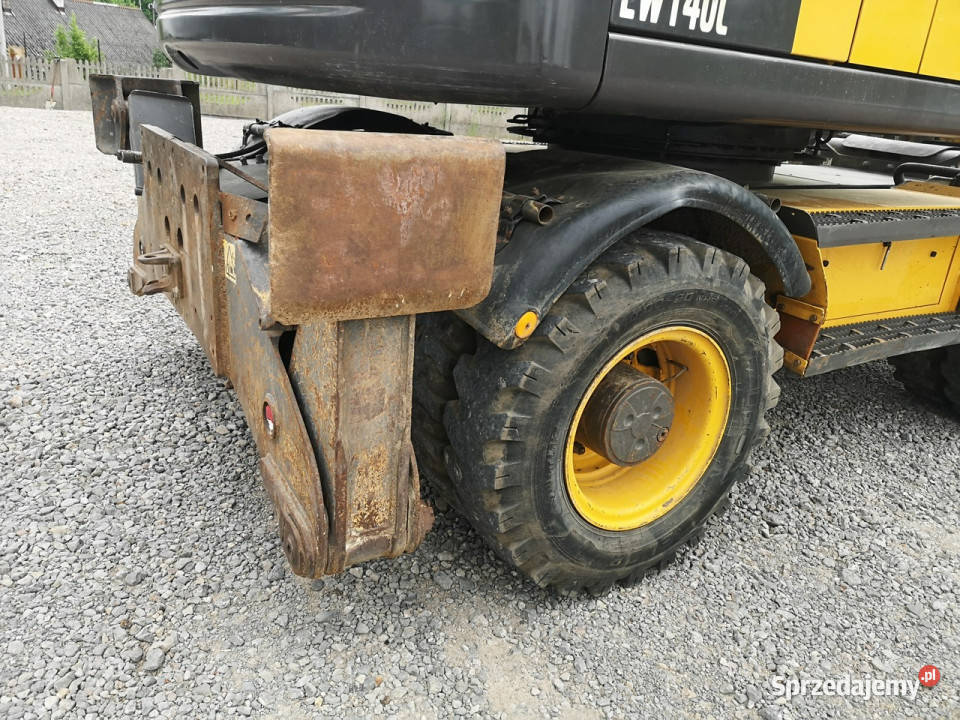 kołowa Volvo EW140C Pług Podpory 2011 Produkcji świętokrzyskie Daleszyce sprzedam