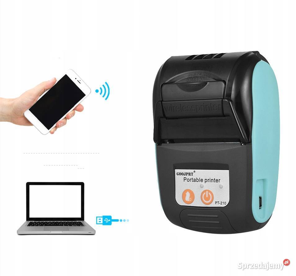 TERMICZNA DRUKARKA POKWITOWAŃ BT 58mm GOOJPRT Elektronika Myszyniec