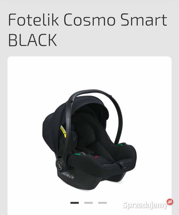 Fotelik cosmo smart z gwarancja wielkopolskie