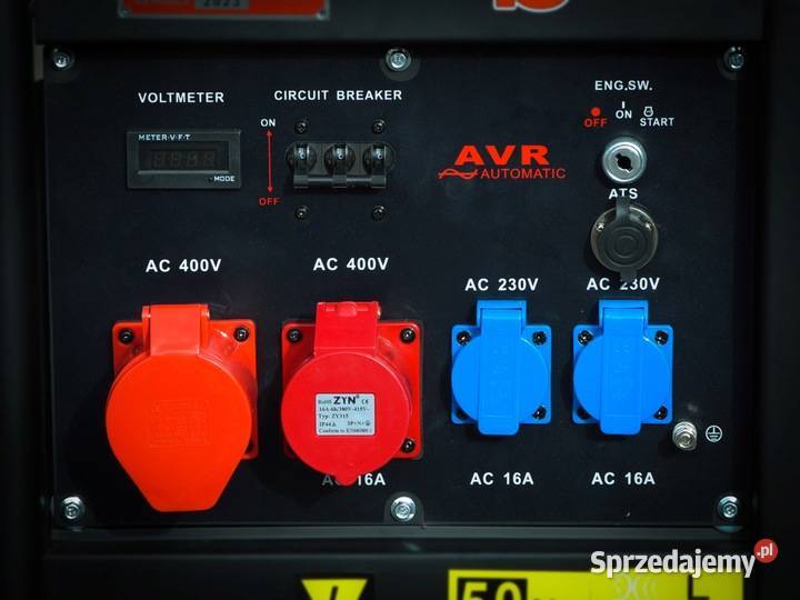 AGREGAT GENERATOR PRĄDOTWÓRCZY 18 kVA BENZYNA Ząbkowice Śląskie