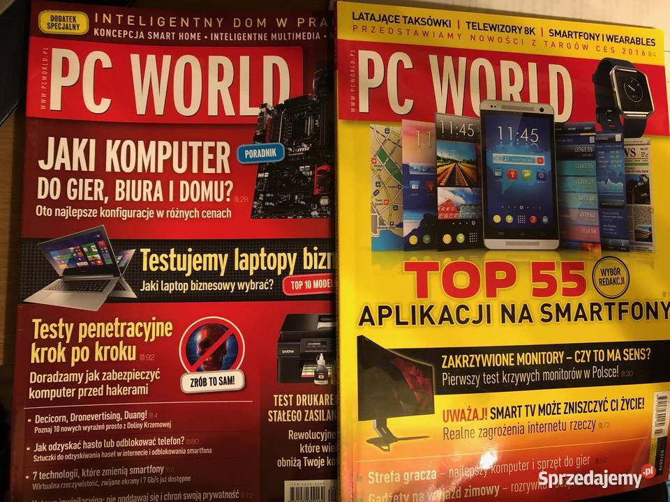 PC World 2016 niepełny Rok wydania 2016 Czasopisma Kraków