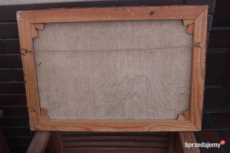 stary obraz olejny Kalisz