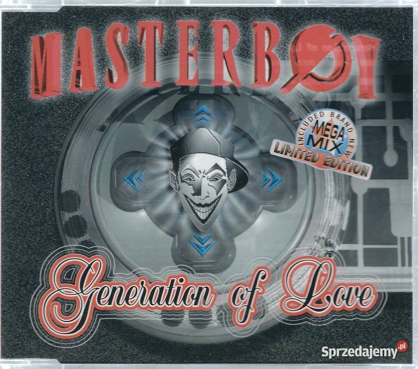Maxi CD Masterboy Generation Of Love 1995 Club Kultura i Rozrywka Brwinów