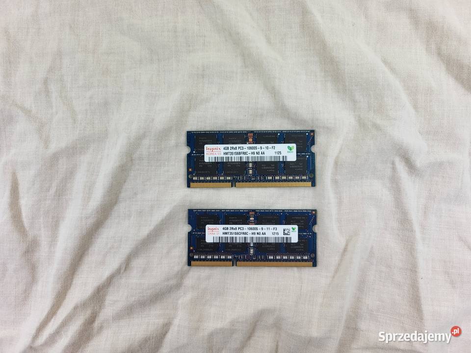 Pamięci RAM Hynix 8GB 2 x 4GB DDR3 Warszawa