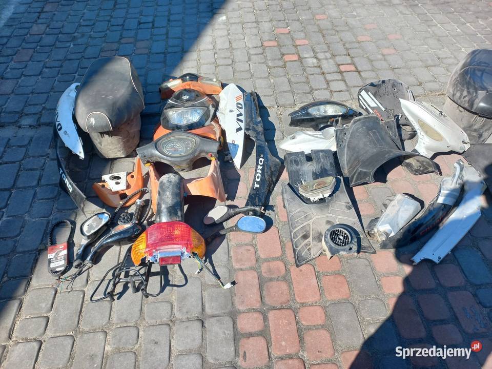 KOMPLET PLASTKÓW DO CHINSKICH SKUTERÓW kujawsko-pomorskie Lipno