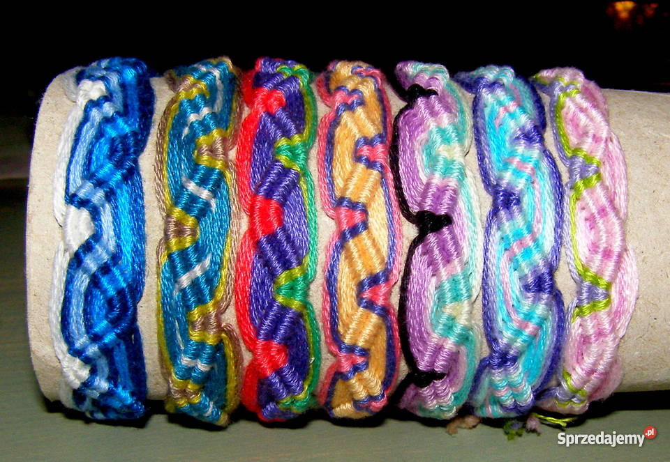 Bransoletki przyjaźni z muliny Piła