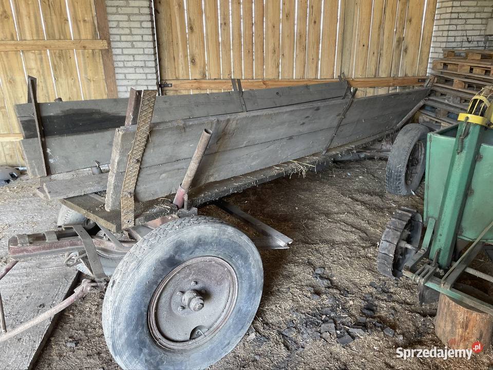 Wóz na stalowej ramie nieuszkodzony Wierzbica-Kolonia sprzedam
