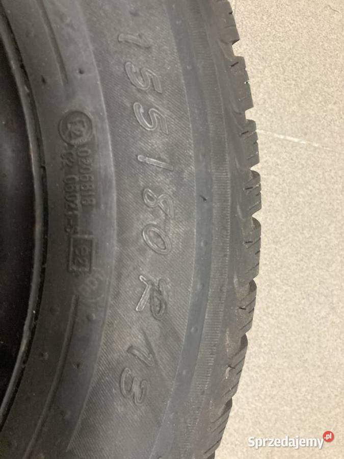 Koło felga opona LATO kormoran 15580 R13 4x100 Rozmiar 13" podkarpackie Rzeszów
