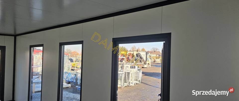 9x3m pawilon kontener biurowy handlowy 27m2 Łódź sprzedam