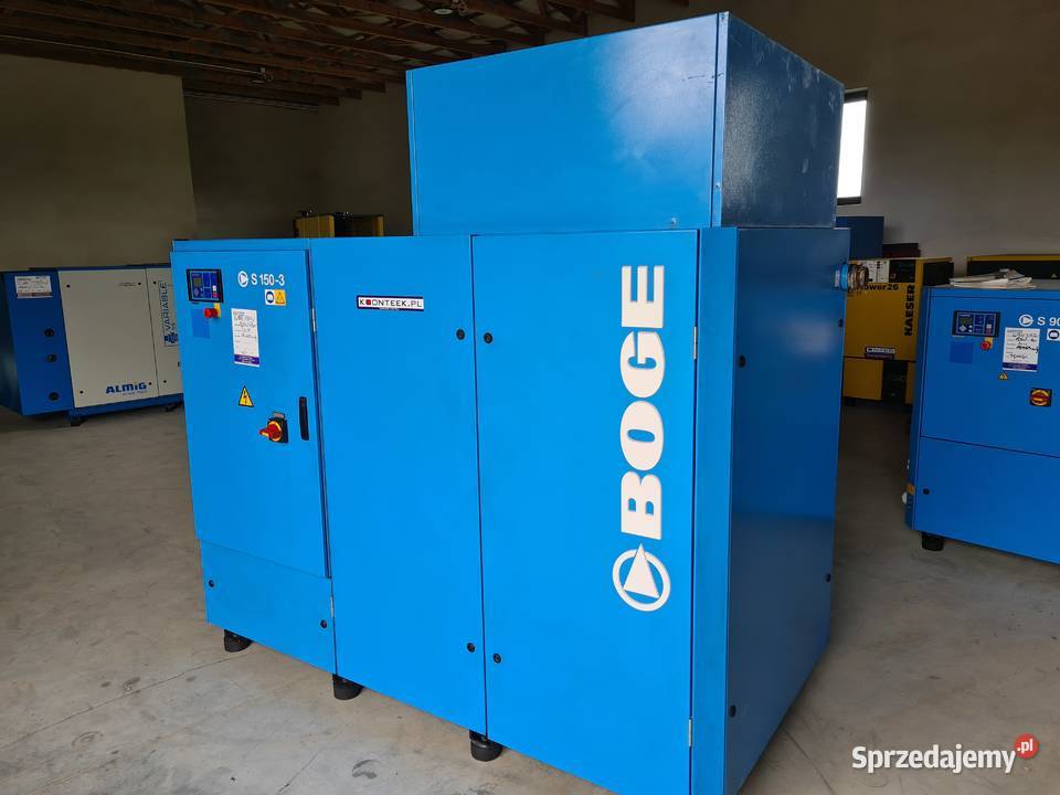 Kompresor śrubowy BOGE S 1503 110 kW Zduny