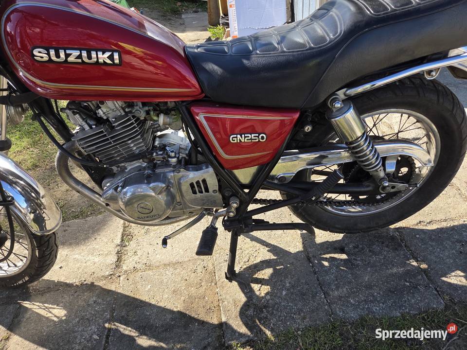 Suzuki gn 250 gienek Rok produkcji 1994 Biskupiec