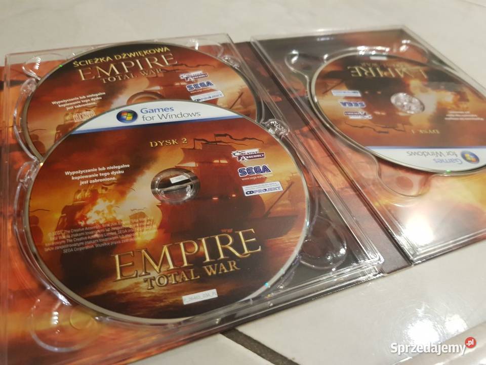 Empire total war wersja pudełkowa box edycja Kielce