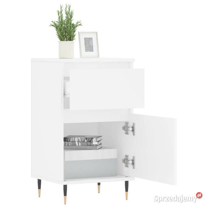 Szafki 2 białe 40x35x70 materiał drewnopochodny Warszawa