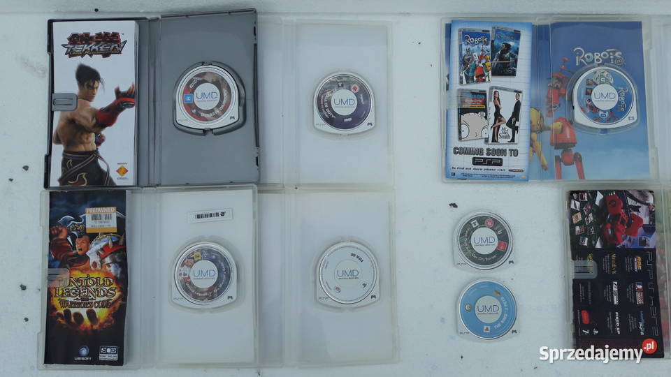 Gry filmy na SONY PSP Tekken Call of Duty GTA Sony PSP Ostrów Mazowiecka