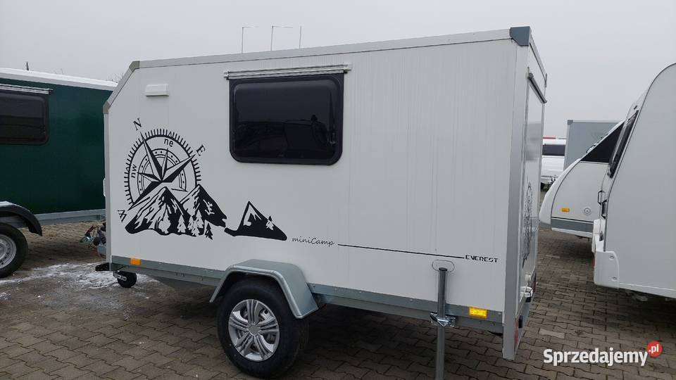 Mobilne Biuro OffROAD przyczepa na ryby wyprawę Hobby