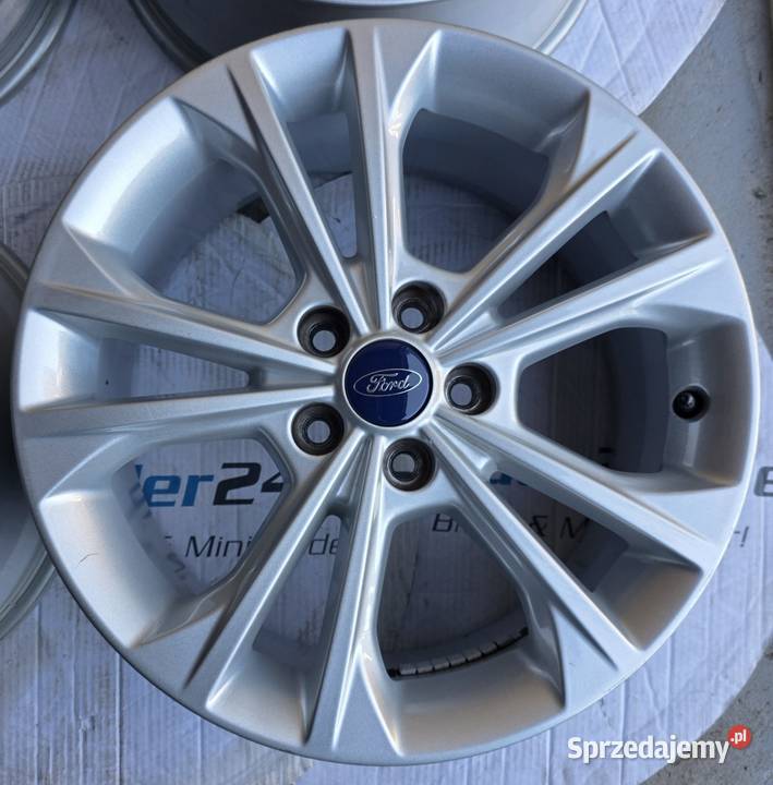 Alufelgi Ford 17 5x108 z czujnikami cisnienia Średnica 17" wielkopolskie Brudzew