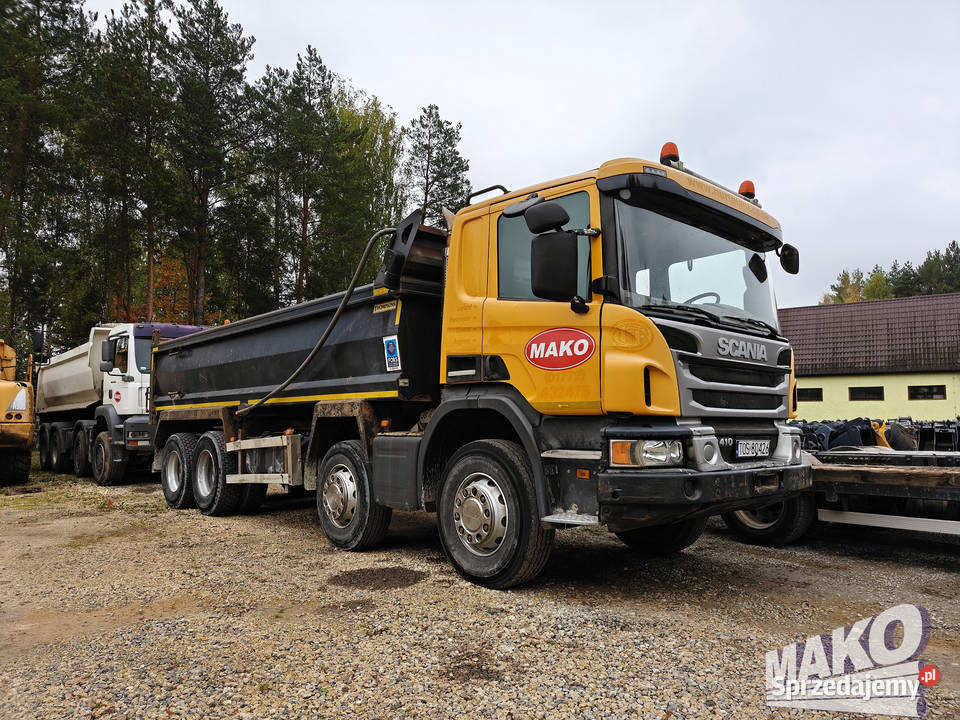 Scania P410 6X4 Wywrotka tylnozsypowa W pełni 21450kg Wywrotki