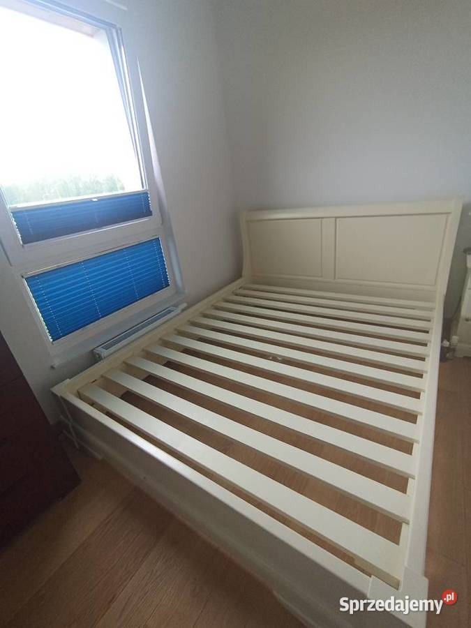 Stylowe lóżko z litego drewna 170cm Gdańsk