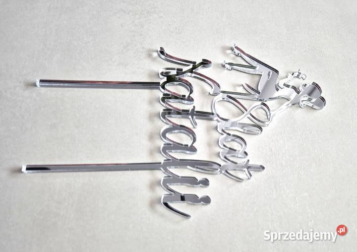 Topper personalizowany imię dziecka śląskie Częstochowa