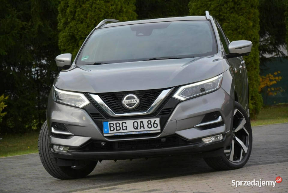 Nissan Qashqai Tekna Full Ledy Skóry Nappa Radar kurtyny powietrzne