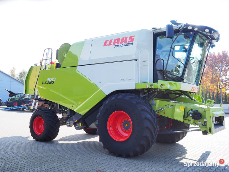 Claas Tucano 570 GPS V770 Kombajn zbożowy