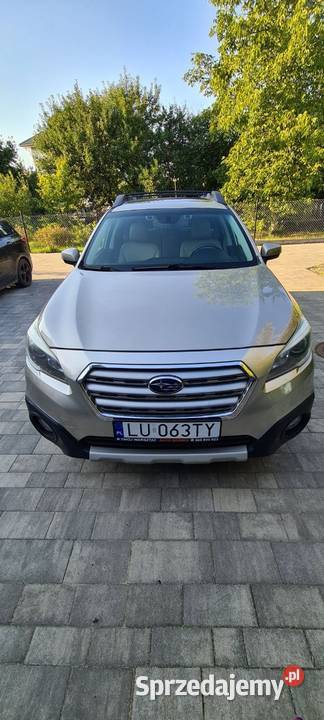 Subaru Outback 2017 36 Limited zarejestrowany Rok produkcji 2017 lubelskie Lublin sprzedam