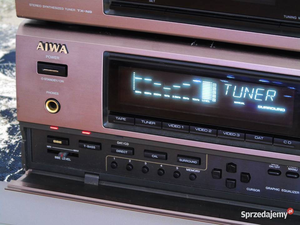 Amplituner z korektorem Aiwa MXN7 TXN9 mocny i podkarpackie Jasło