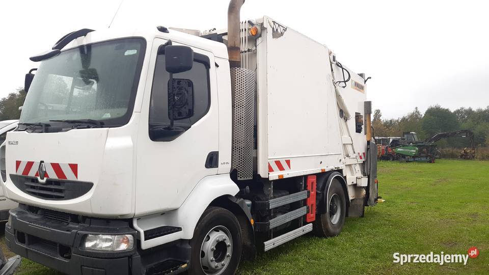 Renault Midlum 220 śmieciarka komunalna podkarpackie Zaklików