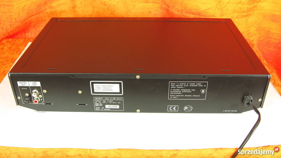 Cd player SONY CDPXE210 amplituner wzmacniacz dolnośląskie Świebodzice