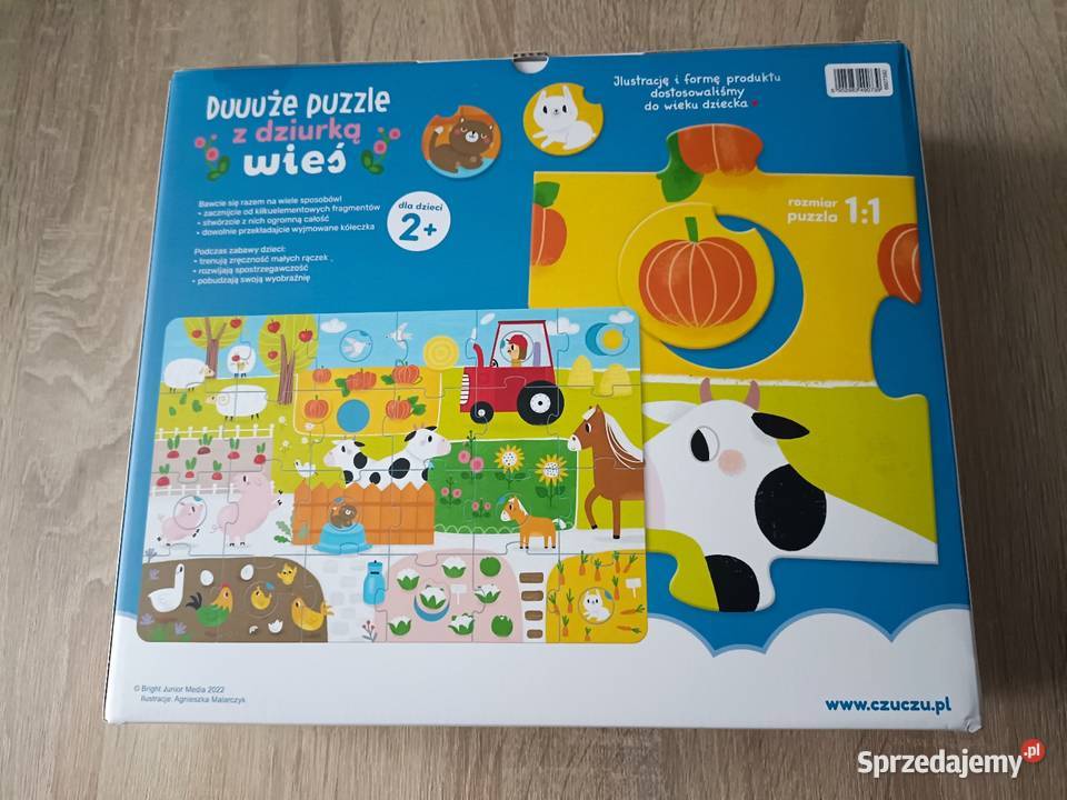 Czuczu Duuuże Puzzle z dziurką Wieś 2 Puzzle Kwidzyn