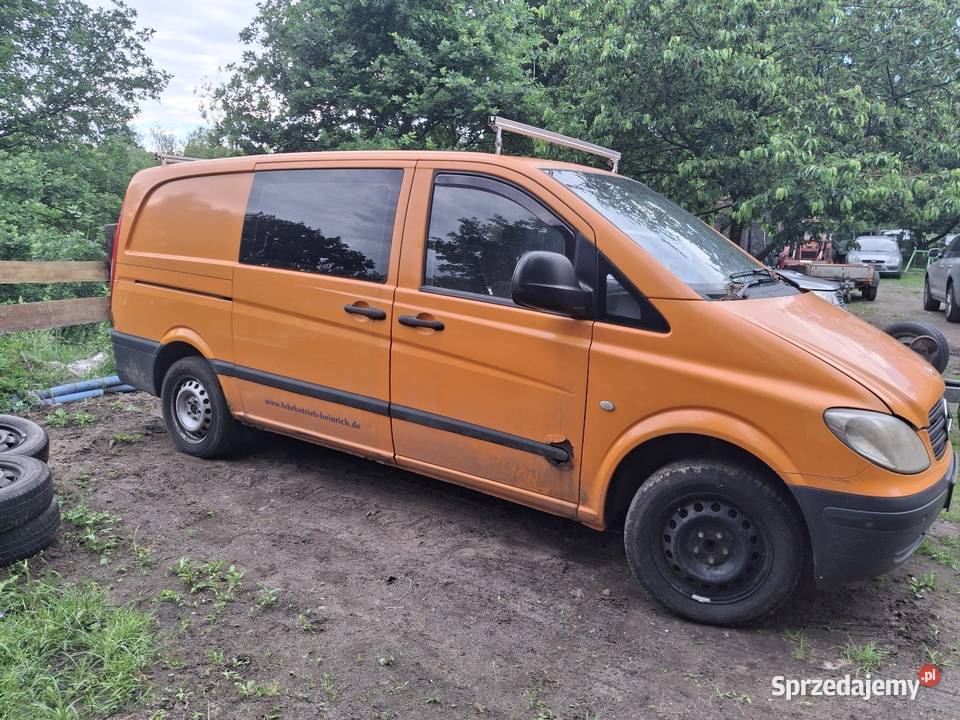 Mercedes vito 22 cdi 150 koni nieuszkodzony Krosno Odrzańskie