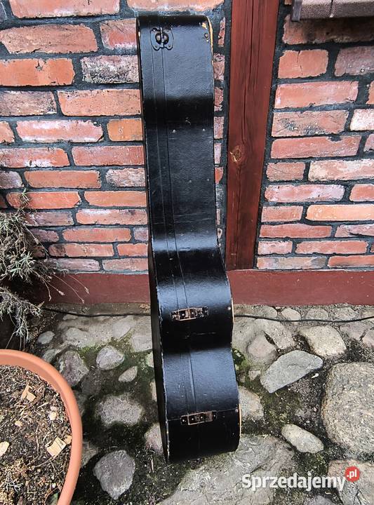 Stary futerał na gitarę Vintage Pozostałe lubuskie Klenica sprzedam